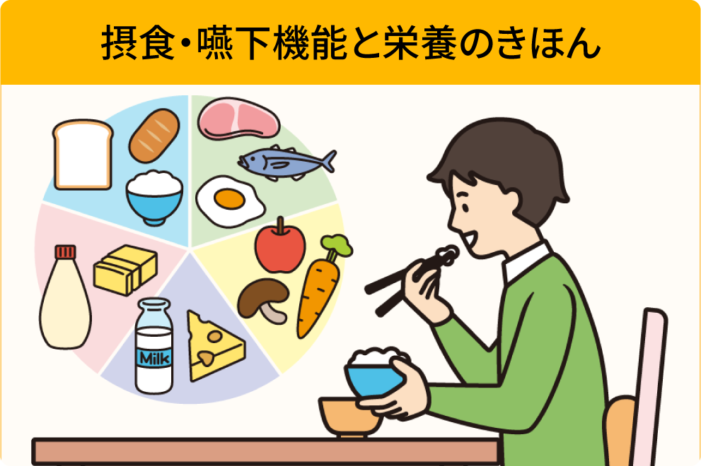 摂食嚥下機能と栄養のきほん